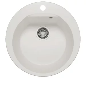 Мойка кухонная Polygran Atol 52 627451 Белый хлопок