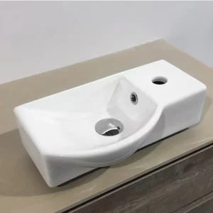 Раковина подвесная Comforty 7947 22х40 Белый глянцевый 4150352