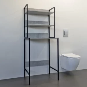 Стеллаж для стиральной машины Comforty Эдинбург 65 Бетон светлый 00-00011164CF