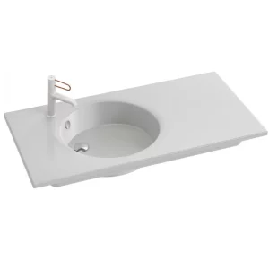 Раковина-столешница Jacob Delafon Odeon Rive Gauche EXAU112-Z-00 Белый Раковина-столешница Jacob Delafon Odeon Rive Gauche EXAU112-Z-00 Белый