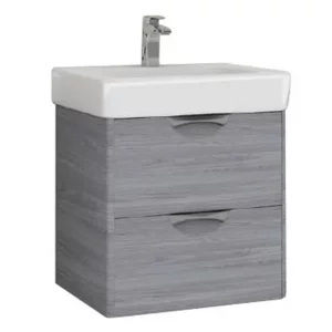 Тумба с раковиной Aquaton Сильва 50 дуб фьорд 2 ящика 1A2117K1SIW60