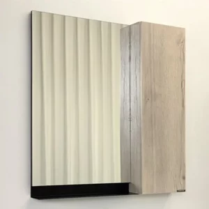 Шкаф зеркальный Comforty Бонн 73 Дуб дымчатый 00-00001950