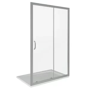 Душевая дверь Bas Infinity 130х185 Хром / Прозрачное