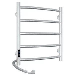 Полотенцесушитель электрический Laris Виктория П5 50х40 левый Хром глянцевый 73207636