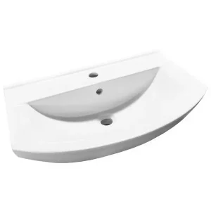 Раковина подвесная Sanita Luxe Best 85 BST85SLWB01 Раковина подвесная Sanita Luxe Best 85 BST85SLWB01