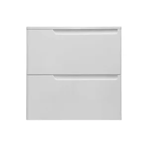 Тумба подвесная Эстет Kare Luxe 60 с раковиной Белый ФР-00007074