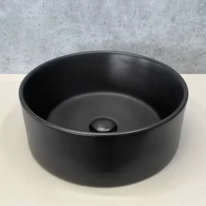 Раковина накладная Comforty 7078 40,5х40,5 Черный матовый 4148152
