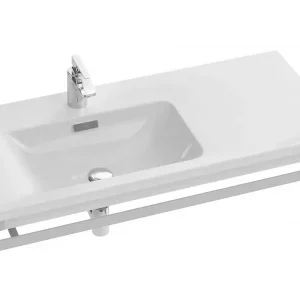 Раковина-столешница Jacob Delafon Vox 100х46 полка справа Раковина-столешница Jacob Delafon Vox 100х46 полка справа