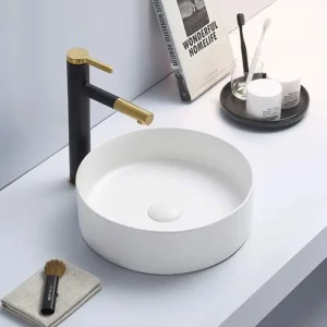 Раковина накладная Comforty 9110 39,4х39,4 Белый матовый 00-00002767