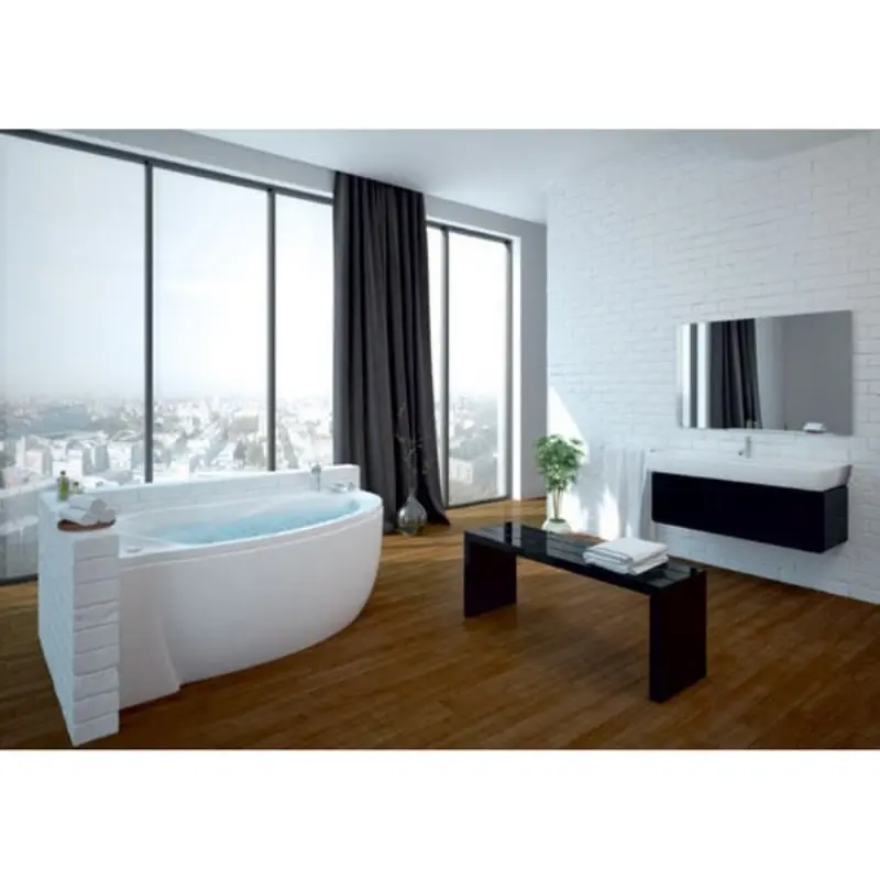 Ванна акриловая Aquatek Бетта 170х97 (каркас + слив-перелив + экран) левая Белый BET170-0000099 Ванна акриловая Aquatek Бетта 170х97 (каркас + слив-перелив + экран) левая Белый BET170-0000099 — изображение 2