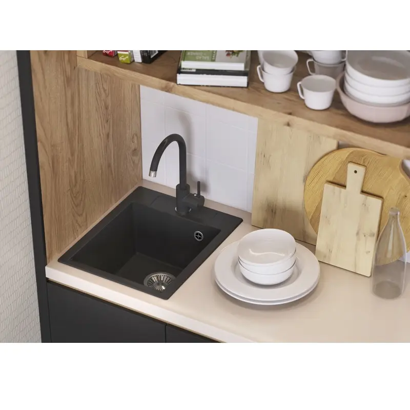 Мойка кухонная Polygran Argo 42 627352 Песочный Мойка кухонная Polygran Argo 42 627352 Песочный — изображение 2