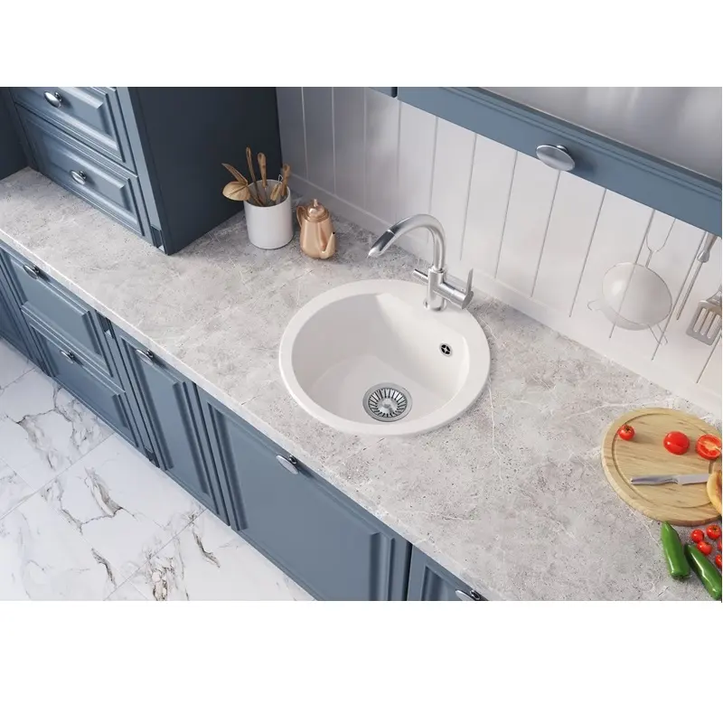 Мойка кухонная Polygran Atol 46 678934 Терракот Мойка кухонная Polygran Atol 46 678934 Терракот — изображение 2