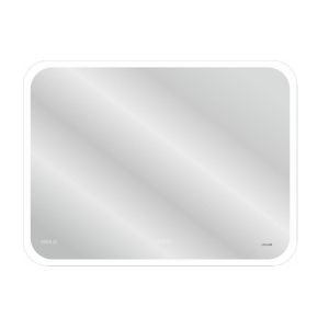 Зеркало Cersanit Design 80 подогрев + часы KN-LU-LED070*80-p-Os