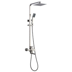 Душевая система Ledeme с изливом Сатин L72433