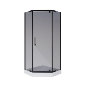 Душевой уголок Niagara Eco 100х100 с поддоном Черный / Тонированное NG-010-14DT