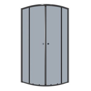 Душевой уголок Niagara Eco 88х88 Черный / Тонированное NG-1007-14T