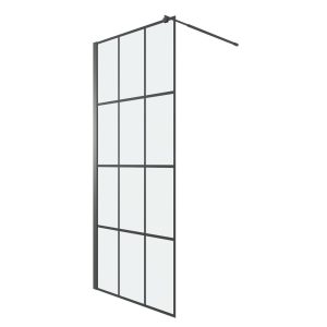 Душевая перегородка Niagara Eco 70 Черный / Прозрачное NG-552-70BLACK