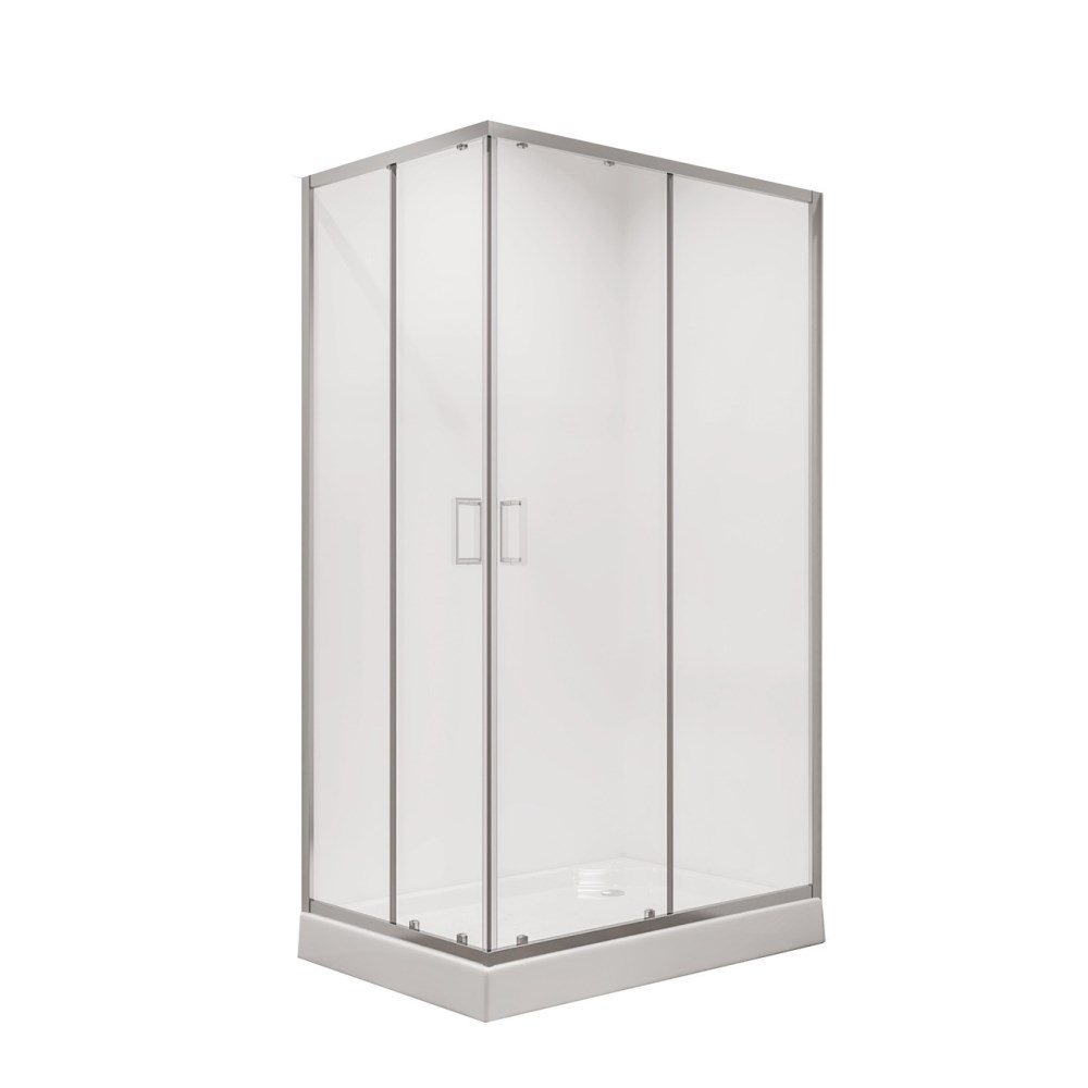 Душевой уголок Niagara Nova 120х80 Хром / Прозрачное NG-6610-08 Душевой уголок Niagara Nova 120х80 Хром / Прозрачное NG-6610-08