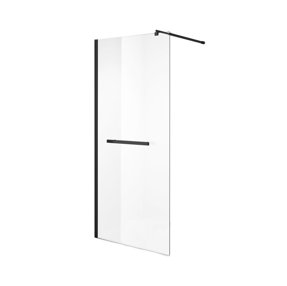 Душевая перегородка Niagara Nova 110 Черный / Прозрачное NG-681-11BLACK Душевая перегородка Niagara Nova 110 Черный / Прозрачное NG-681-11BLACK