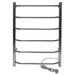 Полотенцесушитель электрический Тера Виктория 50х80 диммер Хром глянцевый ПСК-11-03д