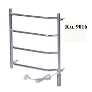 Полотенцесушитель электрический Тера Виктория 50х60 ПСН диммер Белый ПСН-11-02дб