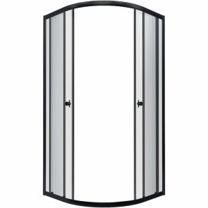 Душевой уголок Triton Альфа 99х99 Черный / Прозрачное Щ0000054225