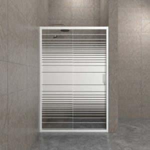 Душевая дверь Triton Слайд 100 Белый / С рисунком Щ0000064612