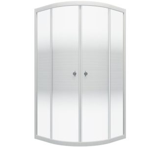 Душевой уголок Triton Лайт 100х100 Белый / С узором Щ0000064834