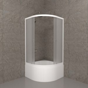 Душевой уголок Triton Вельвет 90х90 с поддоном Б Белый / Матовый Щ0000065752