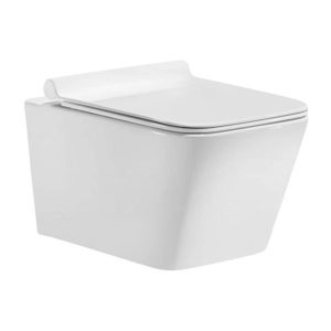 Унитаз подвесной Mirsant Cube Белый глянцевый УТ000020755