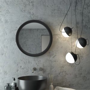 Зеркало Агата Planet Black 100 с бесконтактным сенсором Черный ЗЛП683