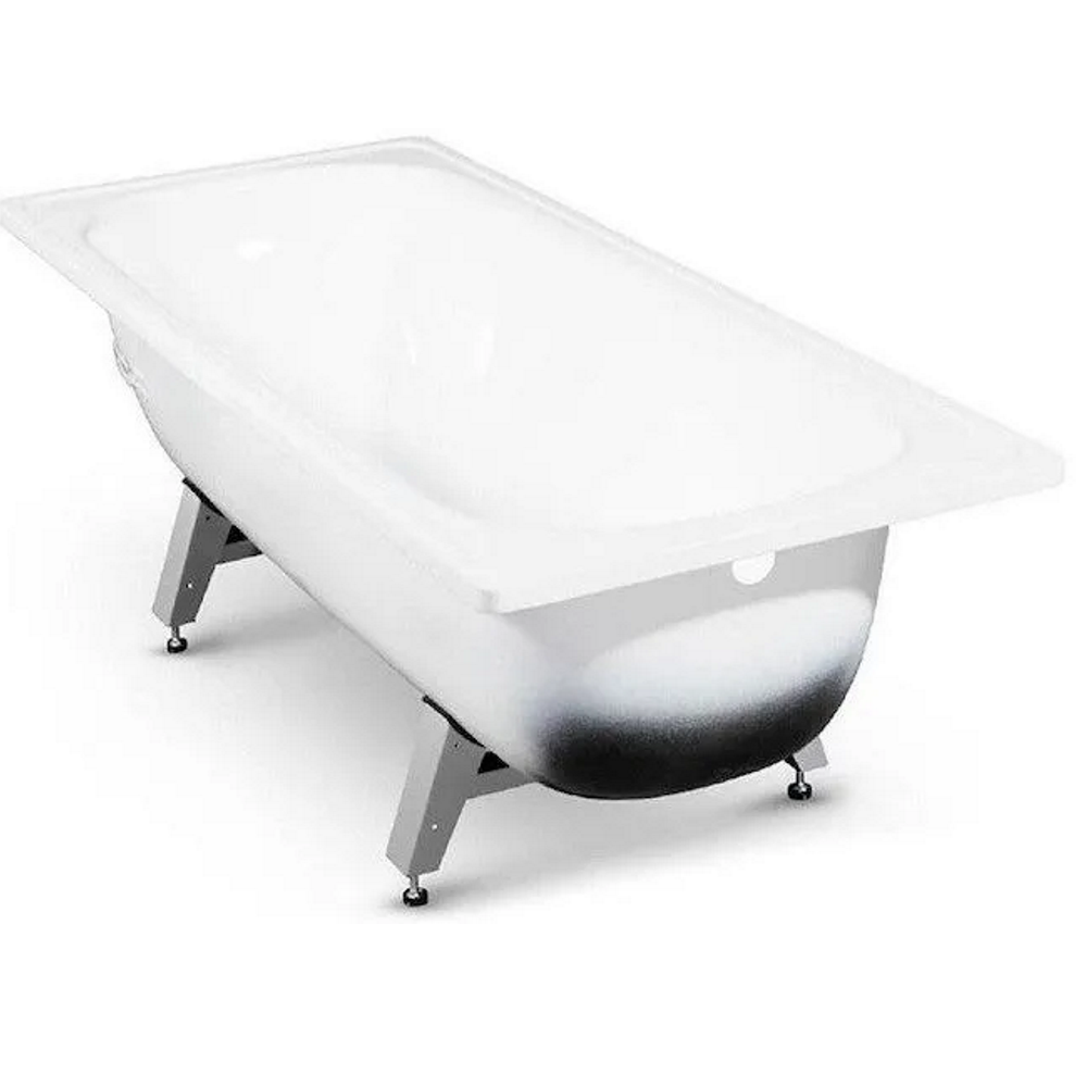 Ванна стальная Виз Antika 150х70 с опорной подставкой Белый глянцевый A-50001 Ванна стальная Виз Antika 150х70 с опорной подставкой Белый глянцевый A-50001 — изображение 2