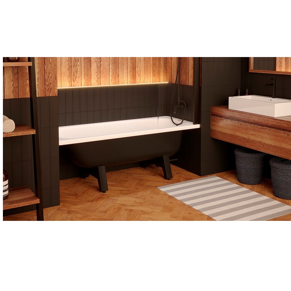 Ванна стальная Виз Reimar 150х70 с опорной подставкой Белый глянцевый R-56901 Ванна стальная Виз Reimar 150х70 с опорной подставкой Белый глянцевый R-56901 — изображение 3